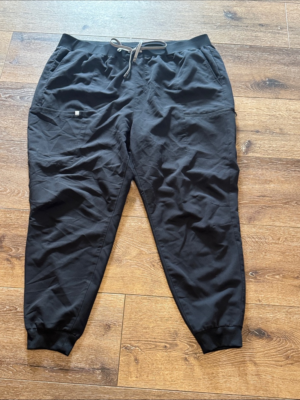 Fabletics black scrub pants 3X